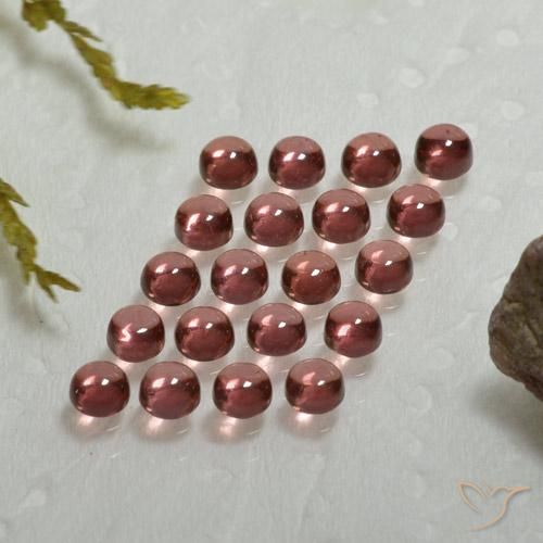 4.1 ct Round Almandine Garnet, 3.1 mm From Madagascar, Photo A