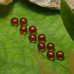 2.09 ctw Red Almandine Garnet Stones, Natural Almandine Garnet in Round Cabochon Shape for Sale