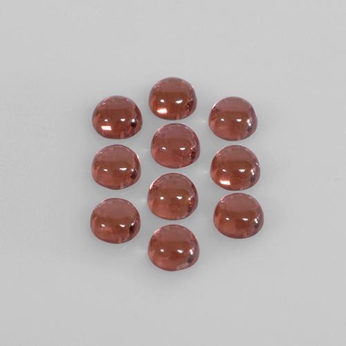 Almandine Garnet Gemstones in 3.1 mm Size for Sale, Almandine Garnet Stones in Deep Wine Red Color