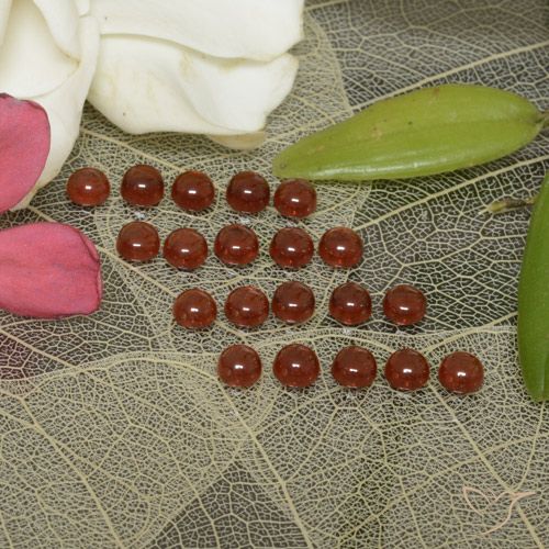 4.17 ct Round Almandine Garnet, 3.2 mm From Madagascar, Photo A