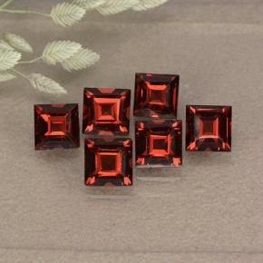 0.5ct Square Step-Cut Red Almandine Garnet for sale thumb image of 0.5ct Square Step-Cut Red Almandine Garnet (ID: 494289)