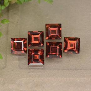 0.5ct Square Step-Cut Red Almandine Garnet Gem for sale 0.5ct Square Step-Cut Red Almandine Garnet Gem (ID: 494295)