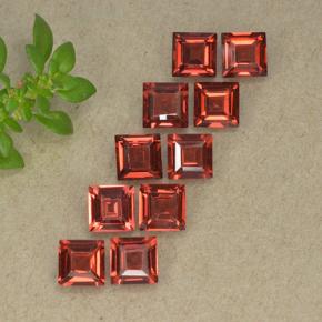 0.4ct Square Step-Cut Red Almandine Garnet Gem for sale 0.4ct Square Step-Cut Red Almandine Garnet Gem (ID: 494301)