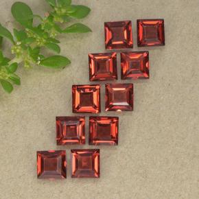 0.4ct Square Step-Cut Red Almandine Garnet for sale thumb image of 0.4ct Square Step-Cut Red Almandine Garnet (ID: 494305)