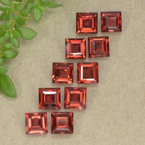 0.4ct Square Step-Cut Red Almandine Garnet Gem for sale 0.4ct Square Step-Cut Red Almandine Garnet Gem (ID: 494308)