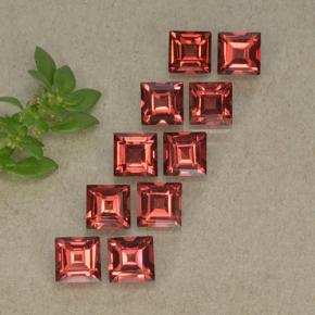 0.4ct Square Step-Cut Red Almandine Garnet Gem for sale 0.4ct Square Step-Cut Red Almandine Garnet Gem (ID: 494311)