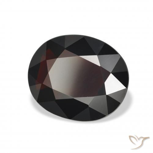 3.57 ct Red Almandine Garnet Stone, Natural Almandine Garnet in Oval Facet Shape for Sale