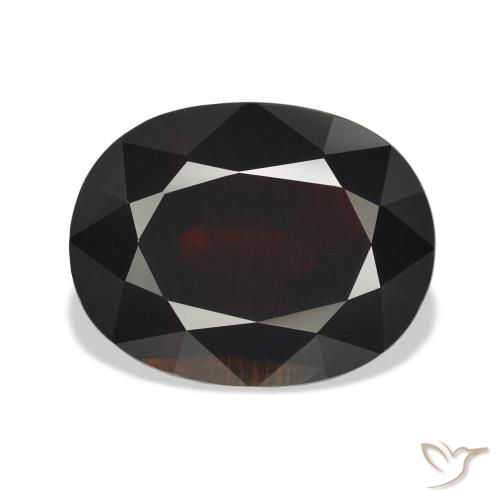 20.68ct Natural Dark Red Almandine Garnet, Oval, VS