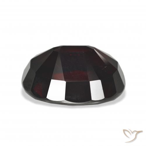 Almandine Garnet Gemstone in 18.1 x 14.1 mm Size for Sale, Almandine Garnet Stone in Dark Red Color