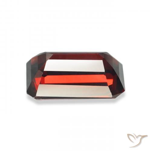 Almandine Garnet Gemstone in 13.2 x 8.2 mm Size for Sale, Almandine Garnet Stone in Deep Red Color