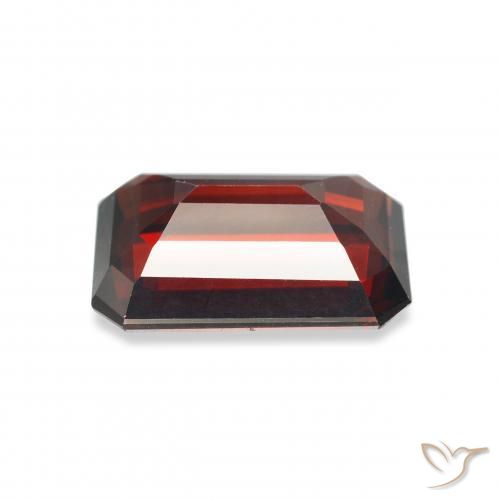 Almandine Garnet Gemstone in 12.4 x 8.4 mm Size for Sale, Almandine Garnet Stone in Deep Red Color