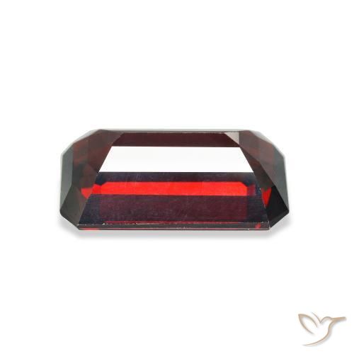 Almandine Garnet Gemstone in 14.5 x 8.3 mm Size for Sale, Almandine Garnet Stone in Deep Red Color