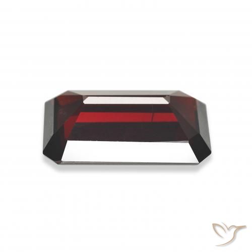 Almandine Garnet Gemstone in 15.9 x 10.6 mm Size for Sale, Almandine Garnet Stone in Dark Red Color
