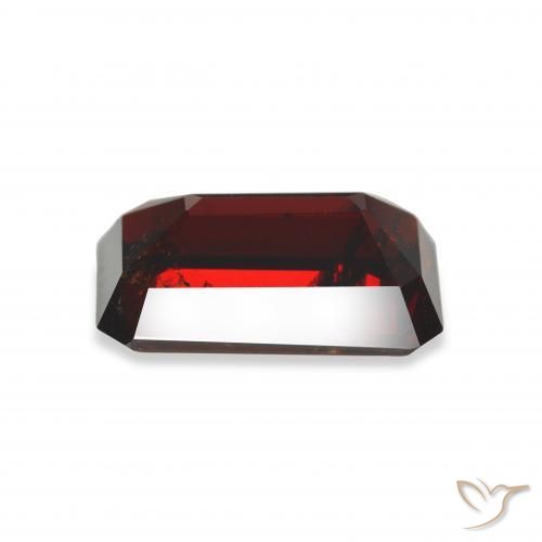 Almandine Garnet Gemstone in 12.6 x 7.7 mm Size for Sale, Almandine Garnet Stone in Blackish Red Color