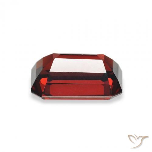 Almandine Garnet Gemstone in 9 x 6 mm (calibrated) Size for Sale, Almandine Garnet Stone in Dark Red Color