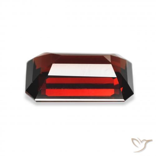 Almandine Garnet Gemstone in 12.8 x 7.7 mm Size for Sale, Almandine Garnet Stone in Deep Red Color