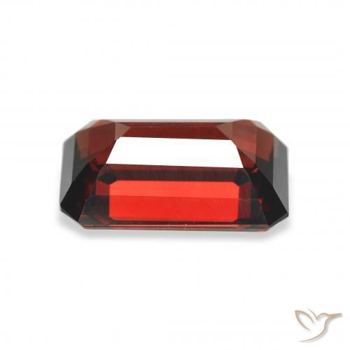 Almandine Garnet Gemstone in 10.6 x 7 mm Size for Sale, Almandine Garnet Stone in Dark Red Color