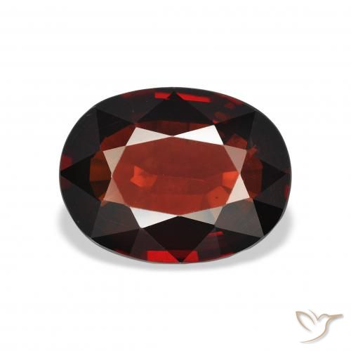 3.63ct Natural Deep Red Almandine Garnet, Oval, VS