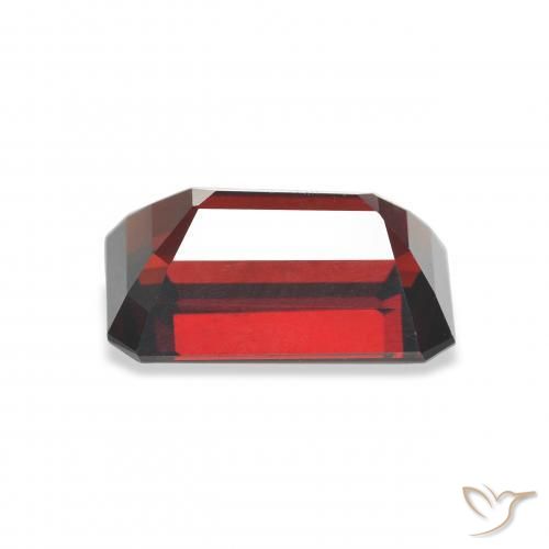 Almandine Garnet Gemstone in 12 x 8 mm (calibrated) Size for Sale, Almandine Garnet Stone in Dark Red Color