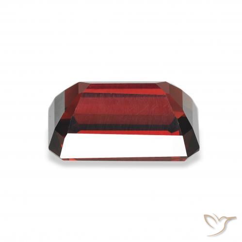Almandine Garnet Gemstone in 10.3 x 6.3 mm Size for Sale, Almandine Garnet Stone in Deep Red Color