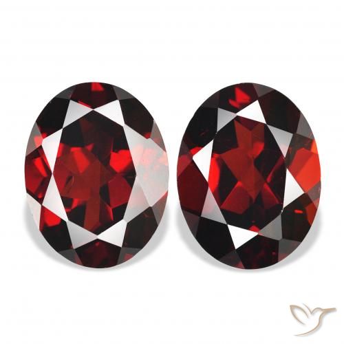 4.72ctw Natural Deep Red Almandine Garnet, Oval, VS