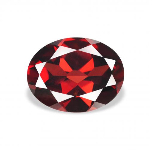 2.30ct Natural Dark Red Almandine Garnet, Oval, VVS-VS