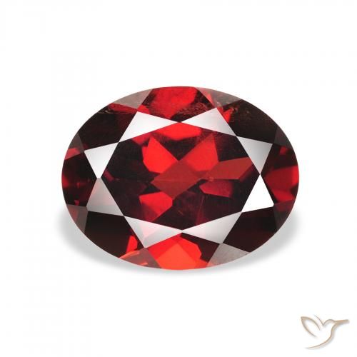 2.33ct Natural Dark Red Almandine Garnet, Oval, VS