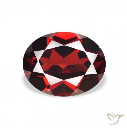 2.31ct Natural Dark Red Almandine Garnet, Oval, VS