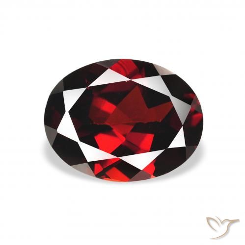 2.30ct Natural Dark Red Almandine Garnet, Oval, VS