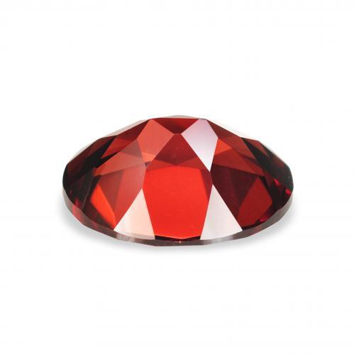 Almandine Garnet Gemstone in 9 x 7 mm (calibrated) Size for Sale, Almandine Garnet Stone in Deep Red Color