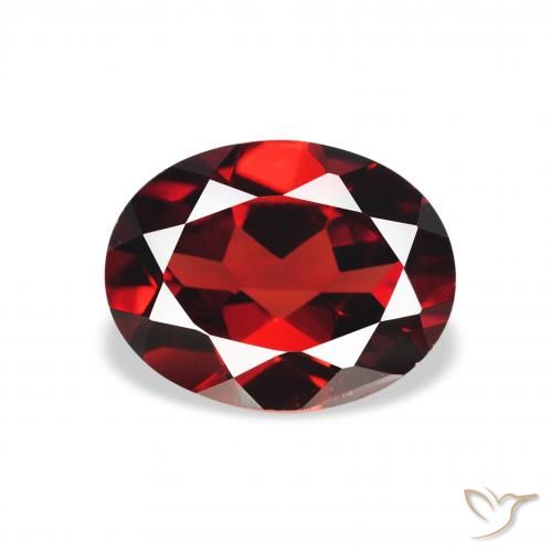 1.94ct Natural Dark Red Almandine Garnet, Oval, VS