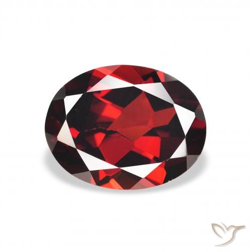 1.94ct Natural Dark Red Almandine Garnet, Oval, VS