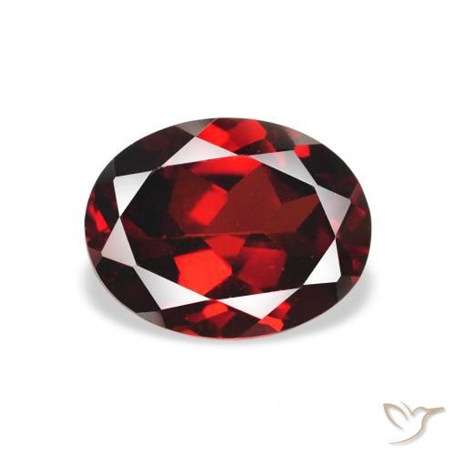 2.23ct Natural Dark Red Almandine Garnet, Oval, VS