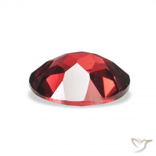Almandine Garnet Gemstone in 9 x 7 mm (calibrated) Size for Sale, Almandine Garnet Stone in Deep Red Color