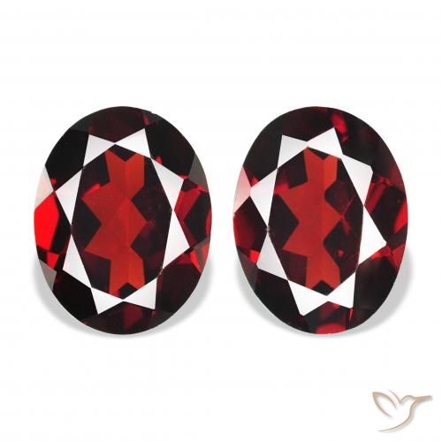 4.19ctw Natural Dark Red Almandine Garnet, Oval, VVS-VS