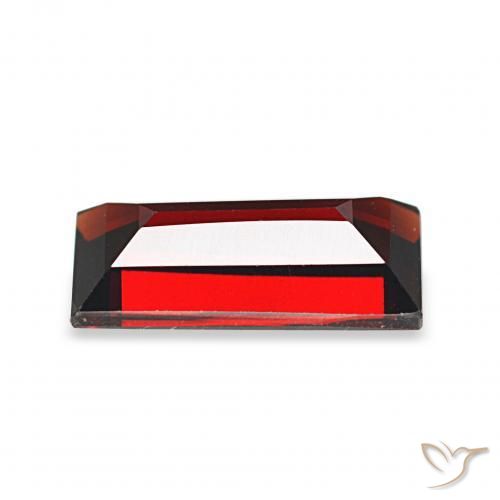 Almandine Garnet Gemstone in 9.8 x 5 mm Size for Sale, Almandine Garnet Stone in Dark Red Color