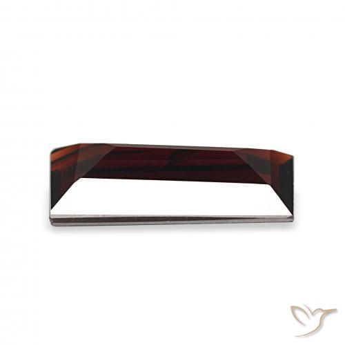 Almandine Garnet Gemstone in 10 x 4.9 mm Size for Sale, Almandine Garnet Stone in Deep Blood Red Color