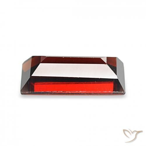 Almandine Garnet Gemstone in 10 x 4.9 mm Size for Sale, Almandine Garnet Stone in Deep Red Color