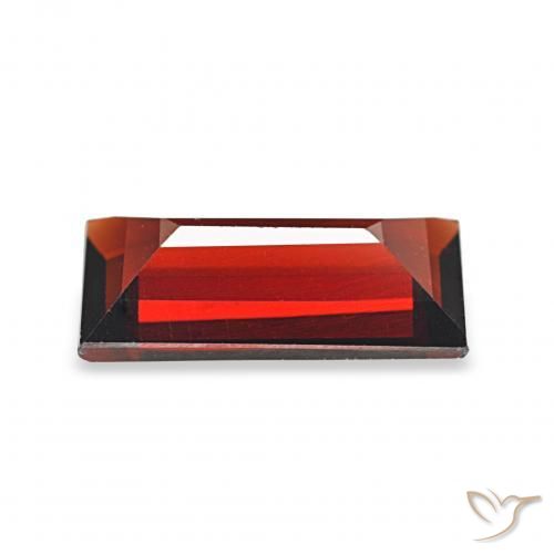 Almandine Garnet Gemstone in 9.8 x 4.8 mm Size for Sale, Almandine Garnet Stone in Deep Blood Red Color