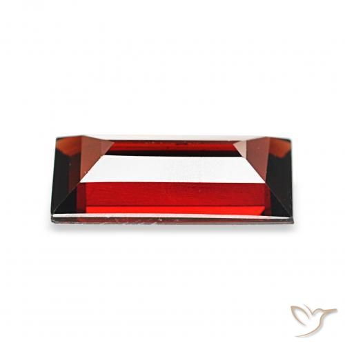 Almandine Garnet Gemstone in 9.9 x 5 mm Size for Sale, Almandine Garnet Stone in Medium Red Color
