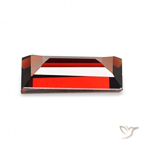 Almandine Garnet Gemstone in 10.1 x 5 mm Size for Sale, Almandine Garnet Stone in Currant Red Color