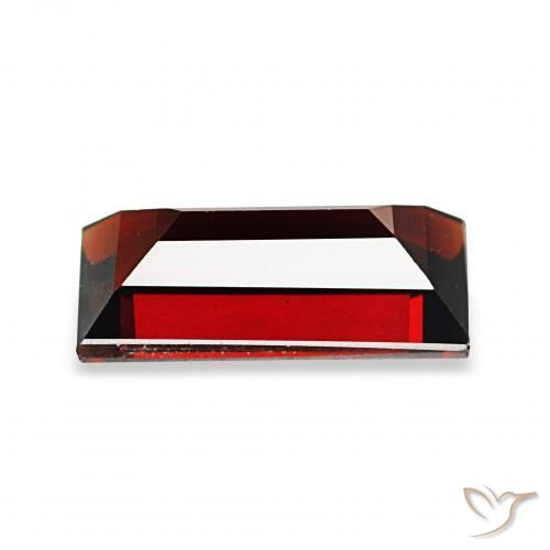Almandine Garnet Gemstone in 10 x 5.1 mm Size for Sale, Almandine Garnet Stone in Deep Red Color