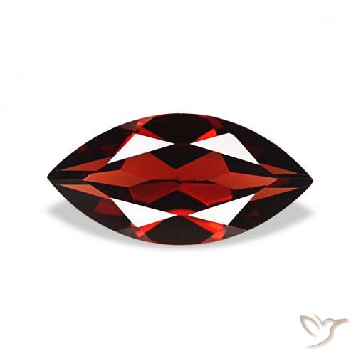 2.10ct Deep Red Almandine Garnet, Marquise, VVS