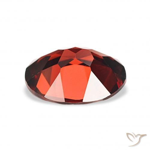 Almandine Garnet Gemstone in 11 x 9 mm (calibrated) Size for Sale, Almandine Garnet Stone in Deep Blood Red Color