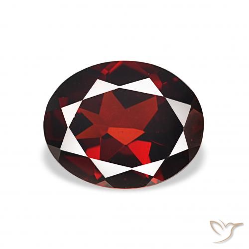 2.66ct Deep Blood Red Almandine Garnet, Oval, VVS