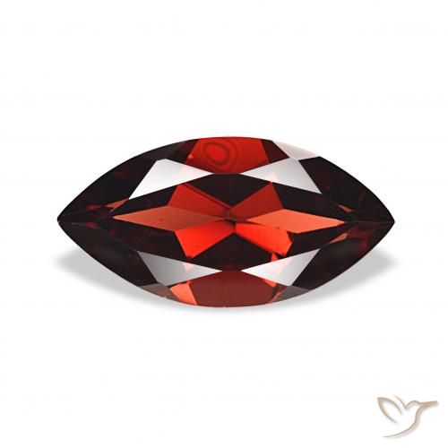 1.89ct Deep Red Almandine Garnet, Marquise, VVS