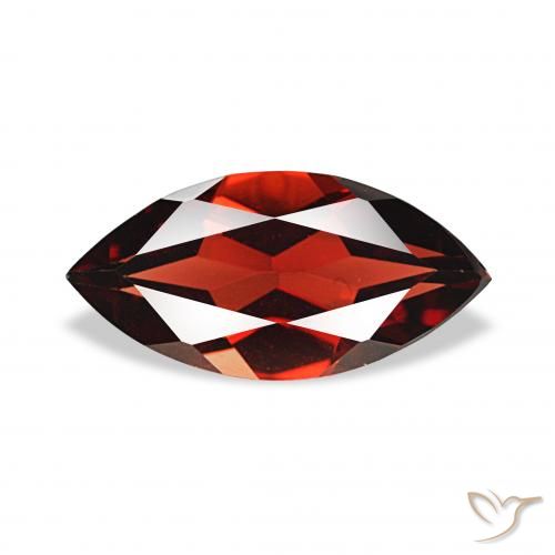 1.83ct Dark Red Almandine Garnet, Marquise, VVS