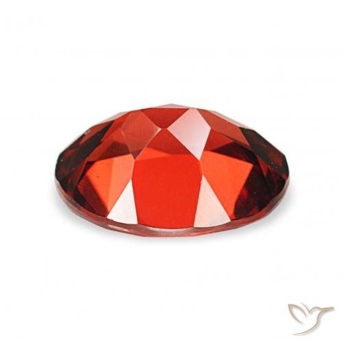 Almandine Garnet Gemstone in 9 x 7 mm (calibrated) Size for Sale, Almandine Garnet Stone in Medium Red Color
