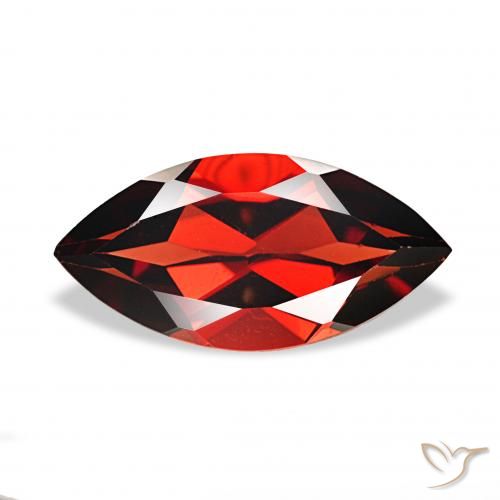 2.09ct Dark Red Almandine Garnet, Marquise, VVS-VS