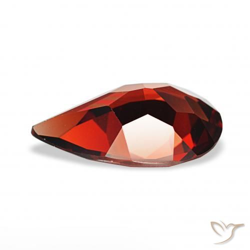 Almandine Garnet Gemstone in 12 x 8 mm (calibrated) Size for Sale, Almandine Garnet Stone in Deep Blood Red Color